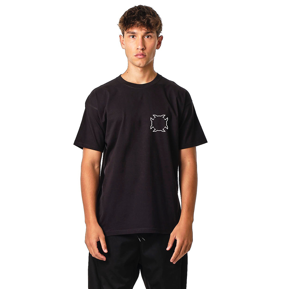 OWL T-Shirt Black Quortowl - Μαύρο