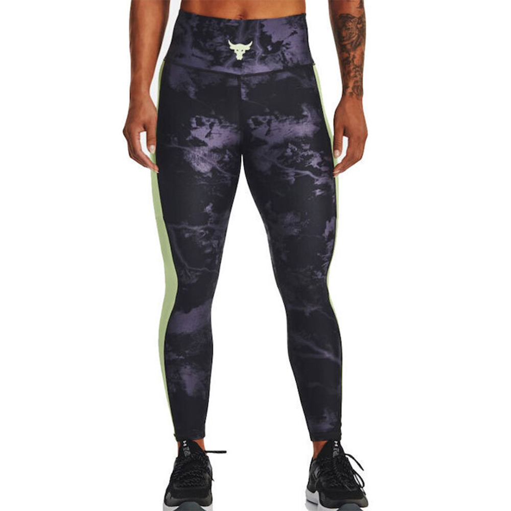 UNDER ARMOUR Project Rock  Heatgear Ankle Leggings Γυναικείο Μακρύ Κολάν - Multi