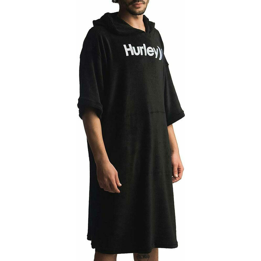 HURLEY M ONE&ONLY PONCHO - Μαύρο