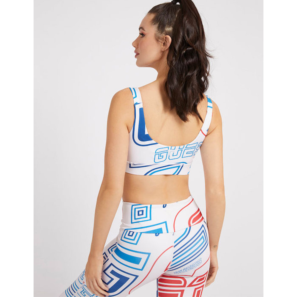 GUESS Σουτιέν active με στάμπα all over - 2