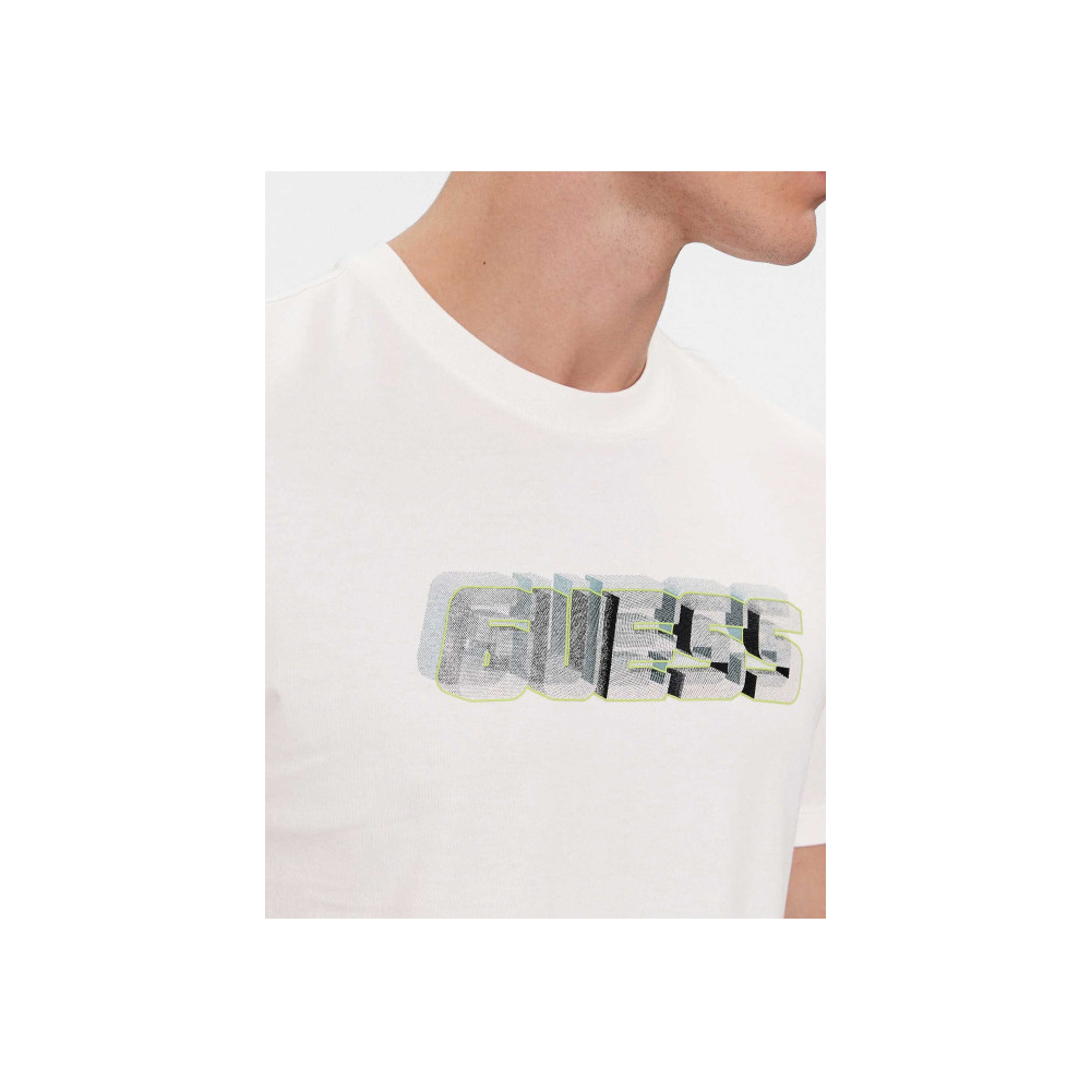 GUESS Nicolas Cn T-Shirt Ανδρική Μπλούζα με κοντό μανίκι - 4