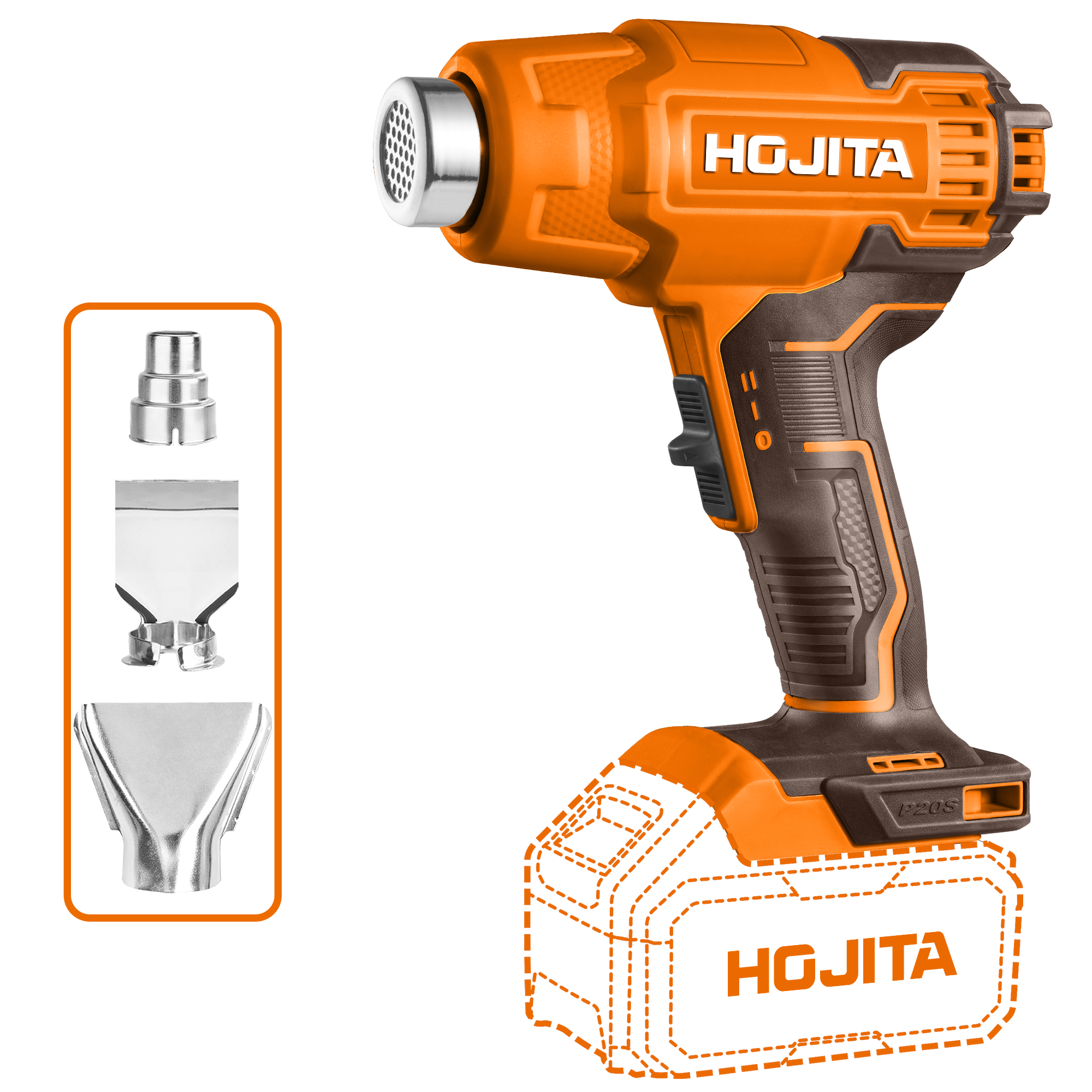 Πιστόλι Θερμού Αέρα 20V SOLO - 