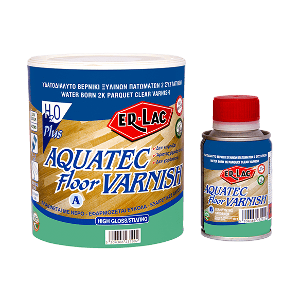 AQUATEC FLOOR VARNISH GLOSS - Διάφανο
