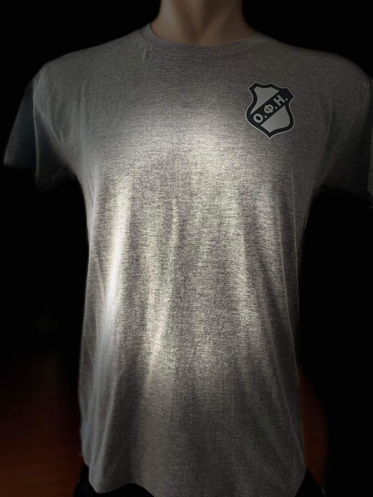 T SHIRT ΓΚΡΙ ΟΦΗ ΚΡΗΤΗ - Medium