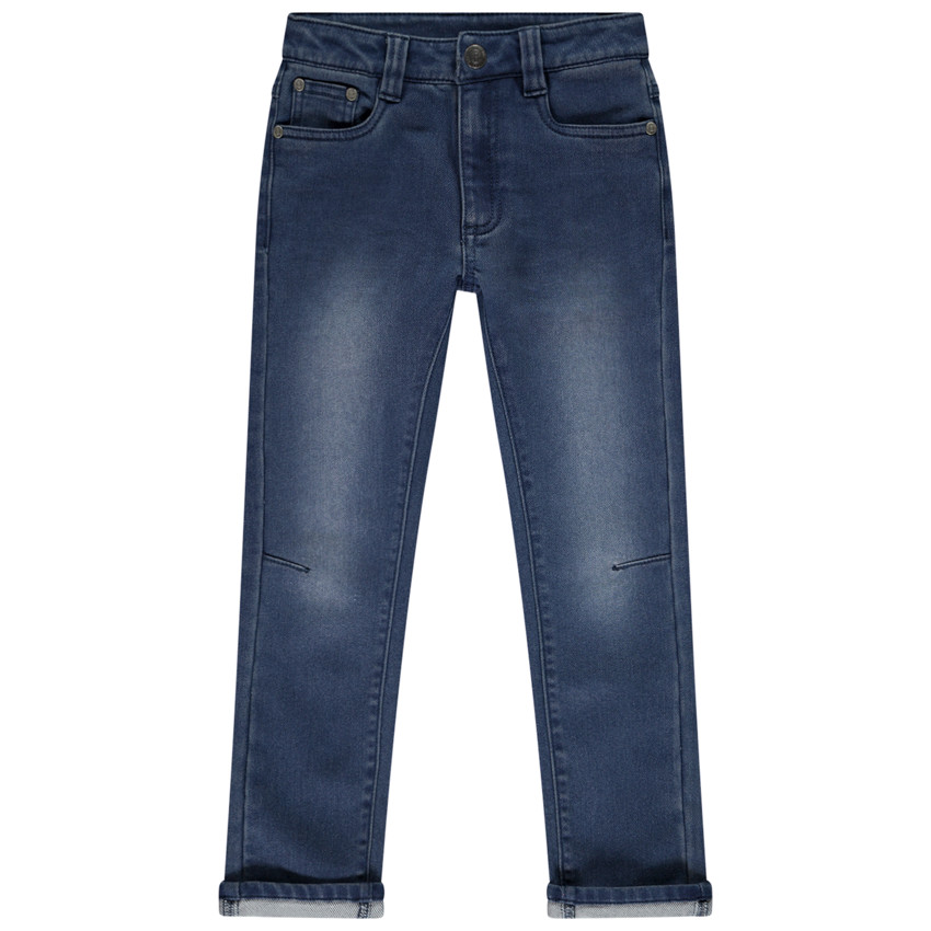 Skinny jeans in fake denim for boys - Blue