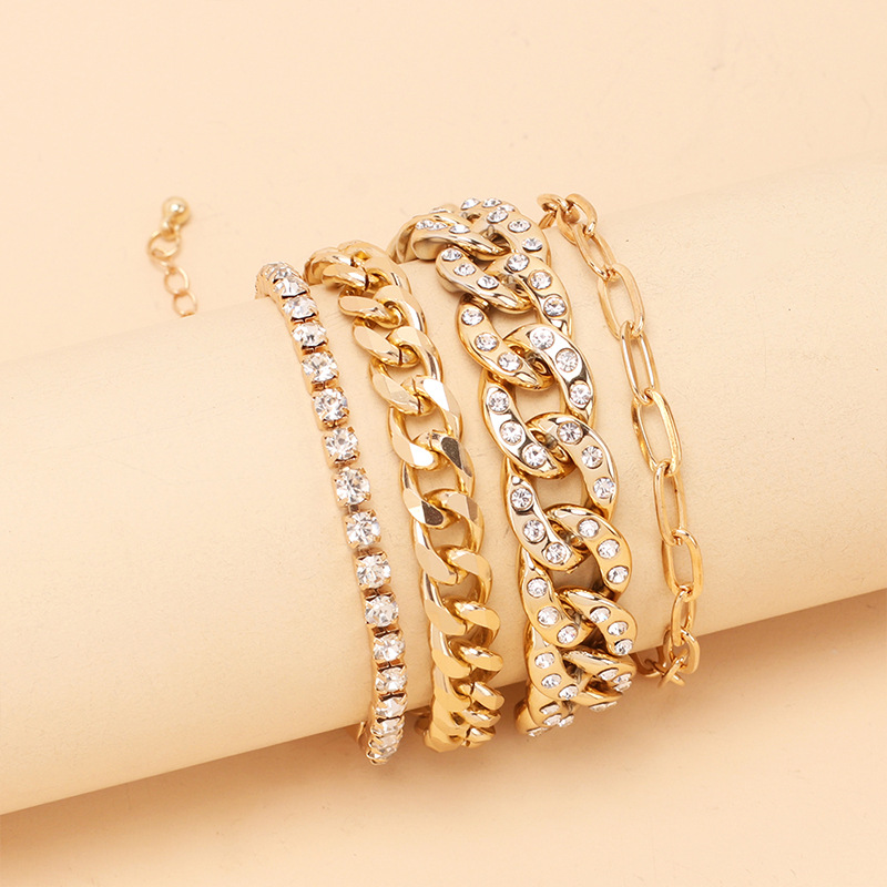 Pearls Garden Luxury bracelet - Gold