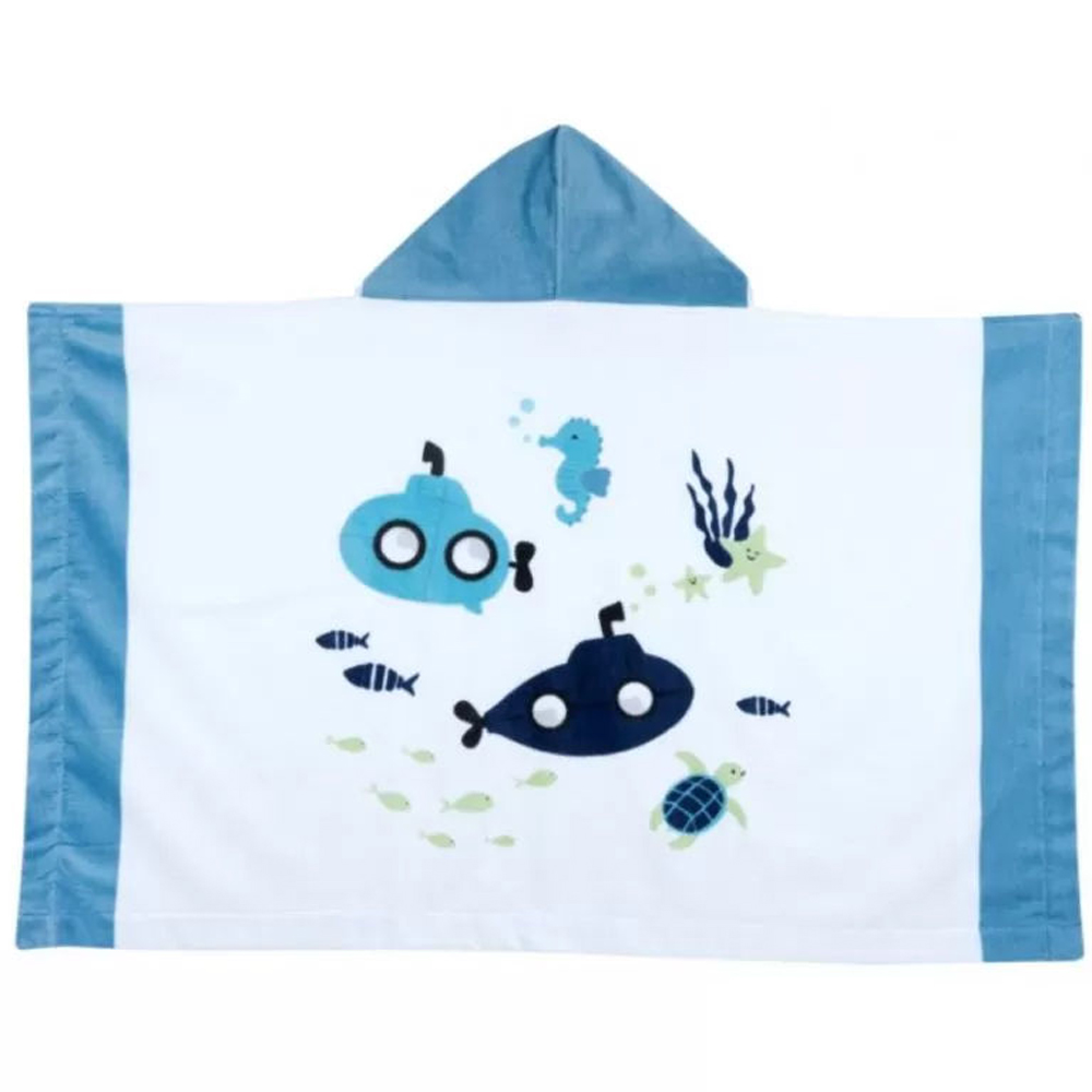 Παιδική πετσέτα παραλίας CHICCO αγόρι - ΓΑΛΑΖΙΟ