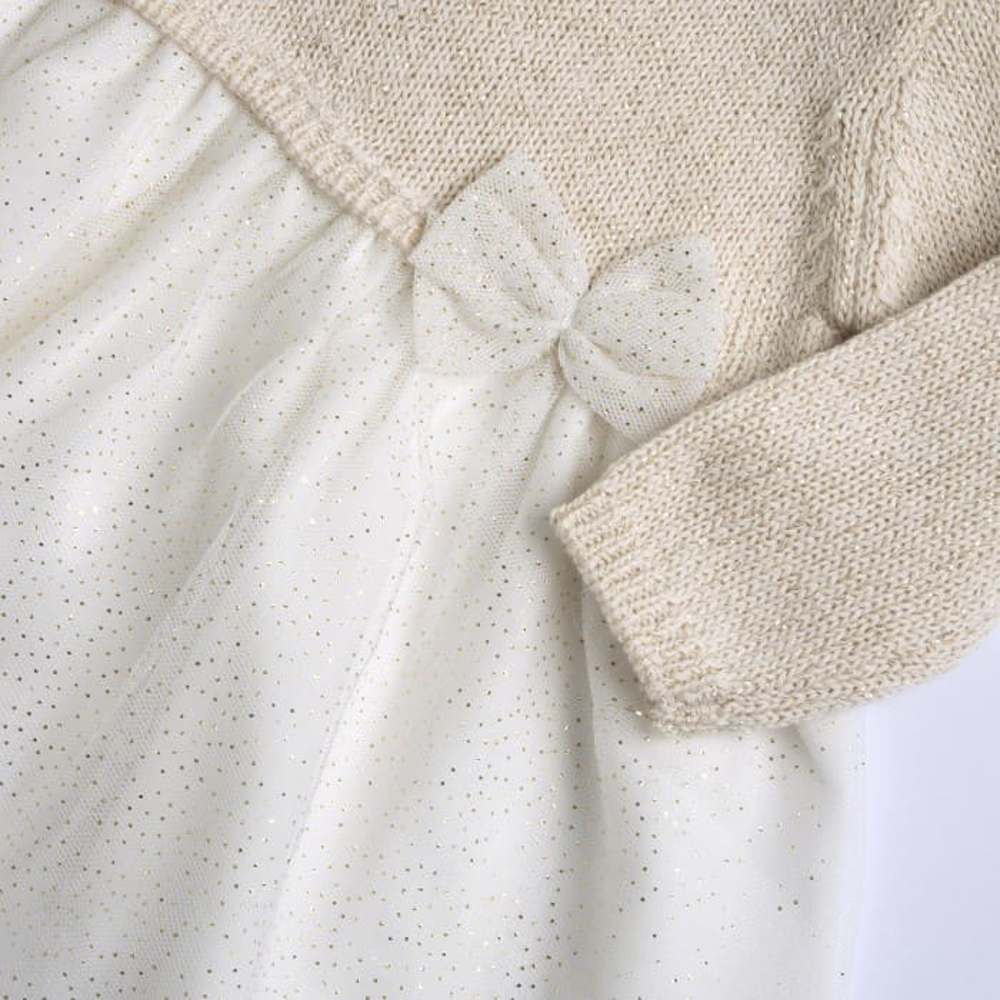 Βρεφικό πλεκτό φόρεμα CHICCO κορίτσι - 2