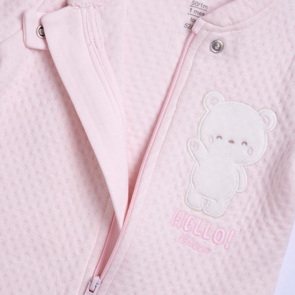 Βρεφικό φορμάκι με φερμουάρ CHICCO κορίτσι - 2