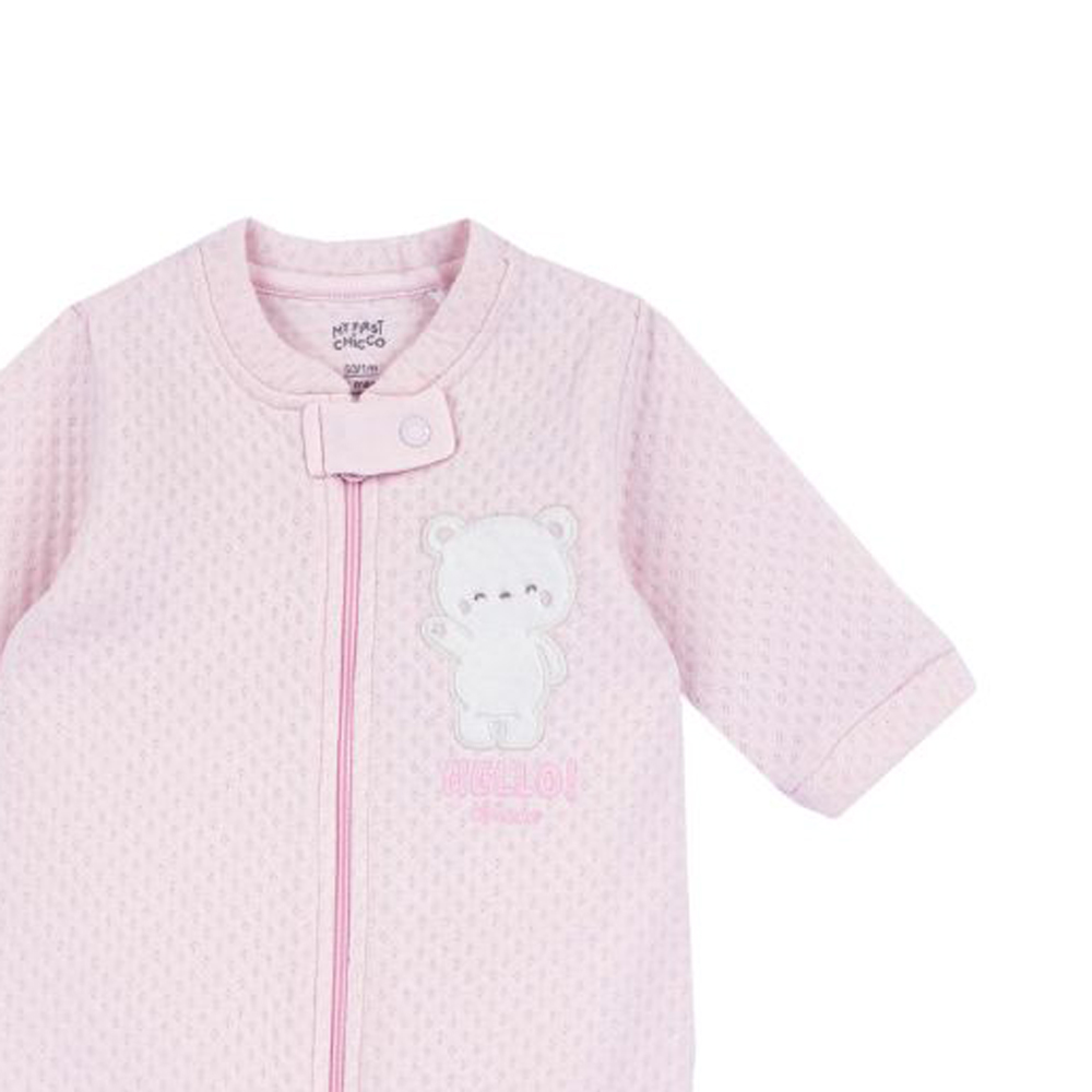 Βρεφικό φορμάκι με φερμουάρ CHICCO κορίτσι - 3