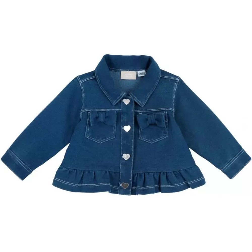 Βρεφικό τζιν μπουφάν CHICCO - ΜΠΛΕ