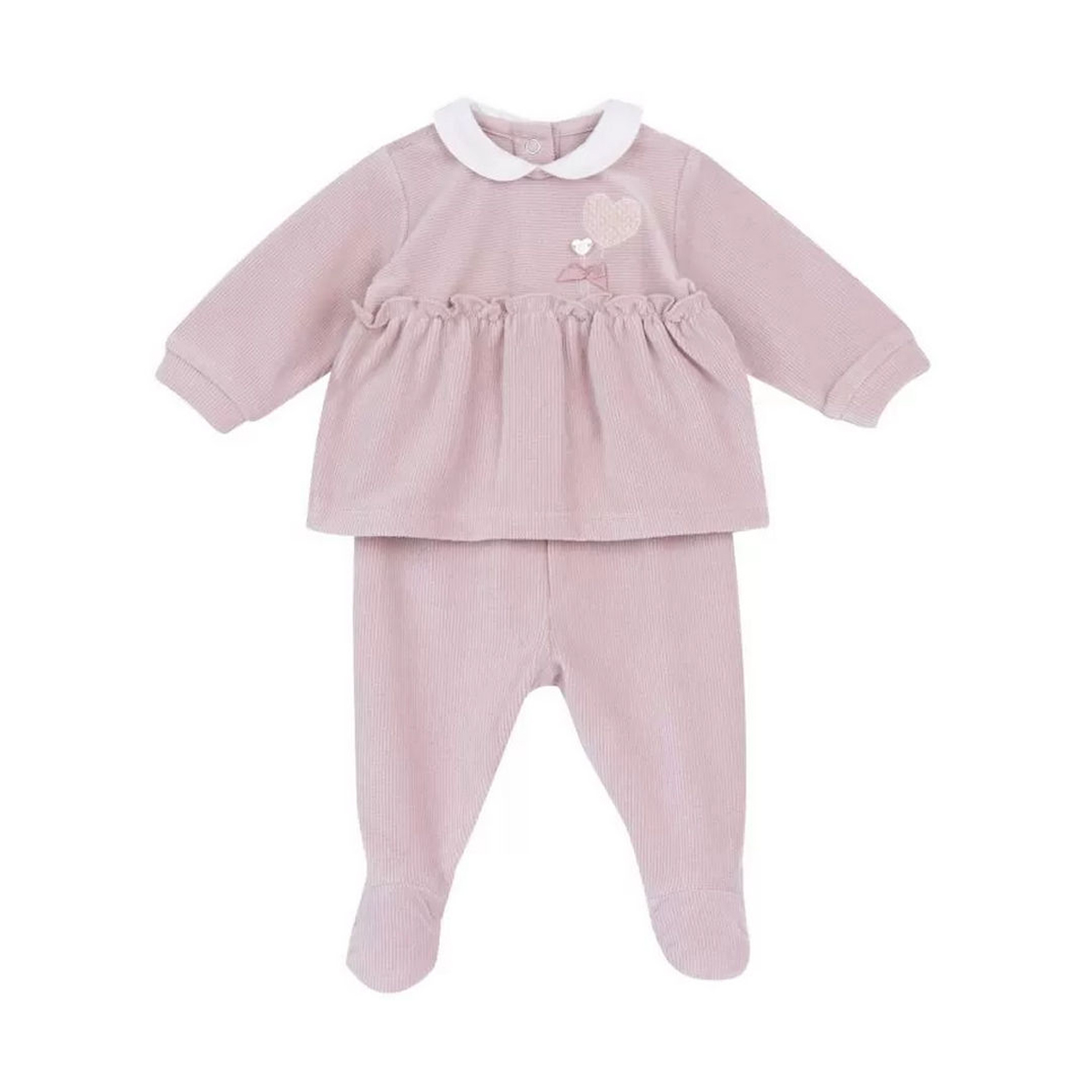 Βρεφικό σετ φορμάκι CHICCO κορίτσι - ΣΑΠΙΟ ΜΗΛΟ