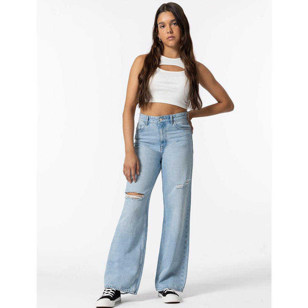 Παιδικό τζιν παντελόνι TIFFOSI κορίτσι - 2