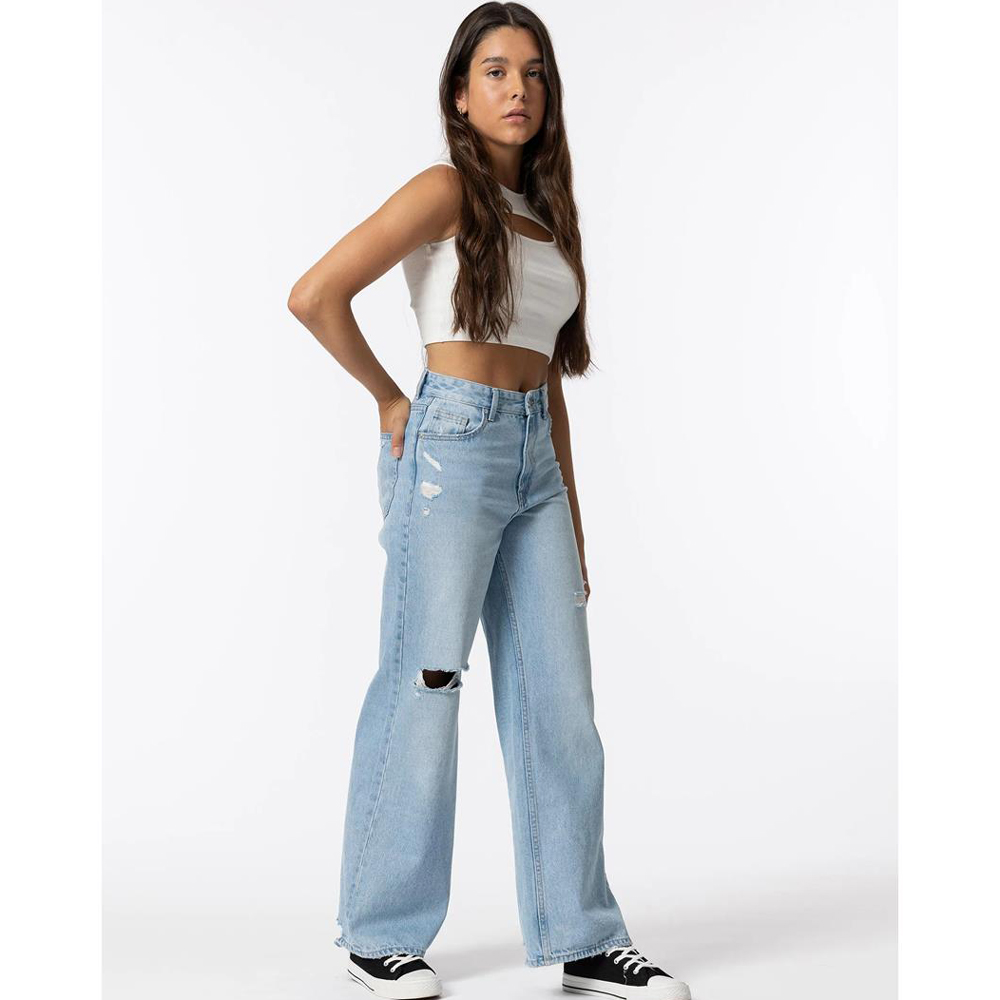 Παιδικό τζιν παντελόνι TIFFOSI κορίτσι - 3