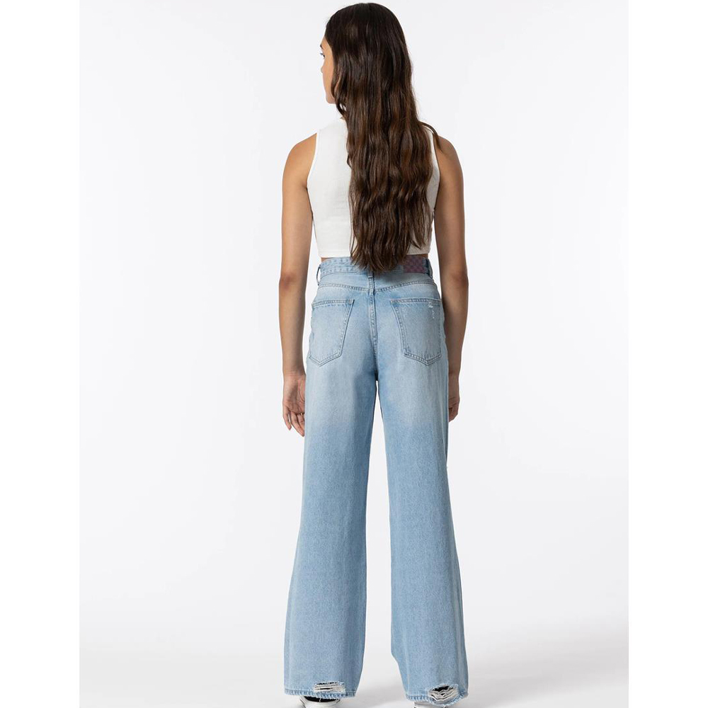 Παιδικό τζιν παντελόνι TIFFOSI κορίτσι - 4