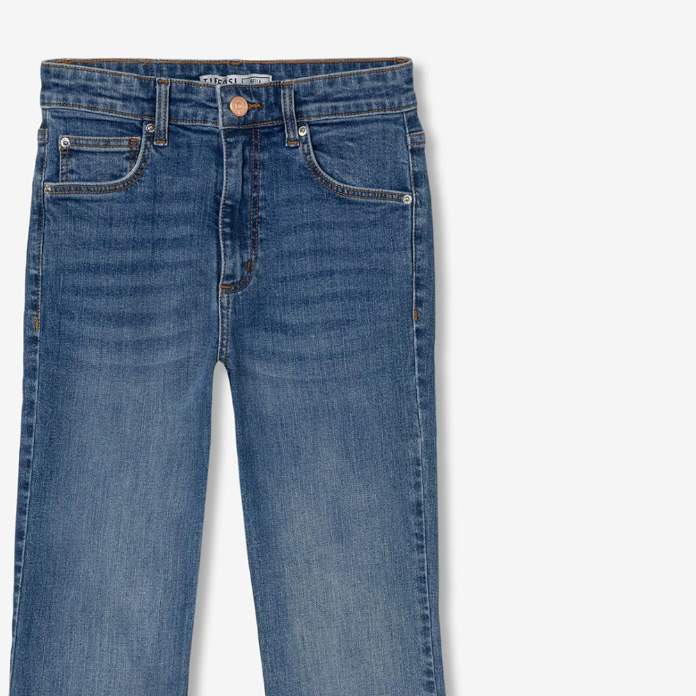 Παιδικό τζιν παντελόνι καμπάνα TIFFOSI κορίτσι - 2