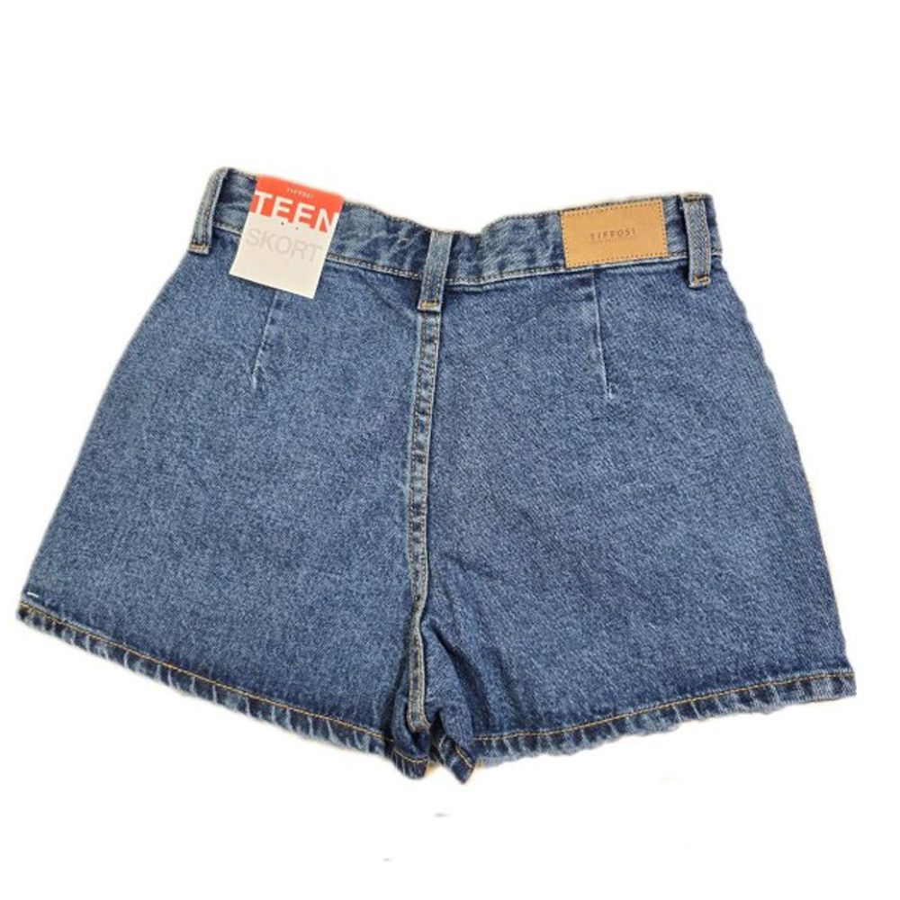 Παιδικό τζιν σόρτς TIFFOSI κορίτσι - 2