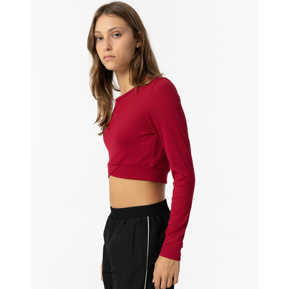 Παιδική cropped μπλούζα ριμπ TIFFOSI κορίτσι - 5