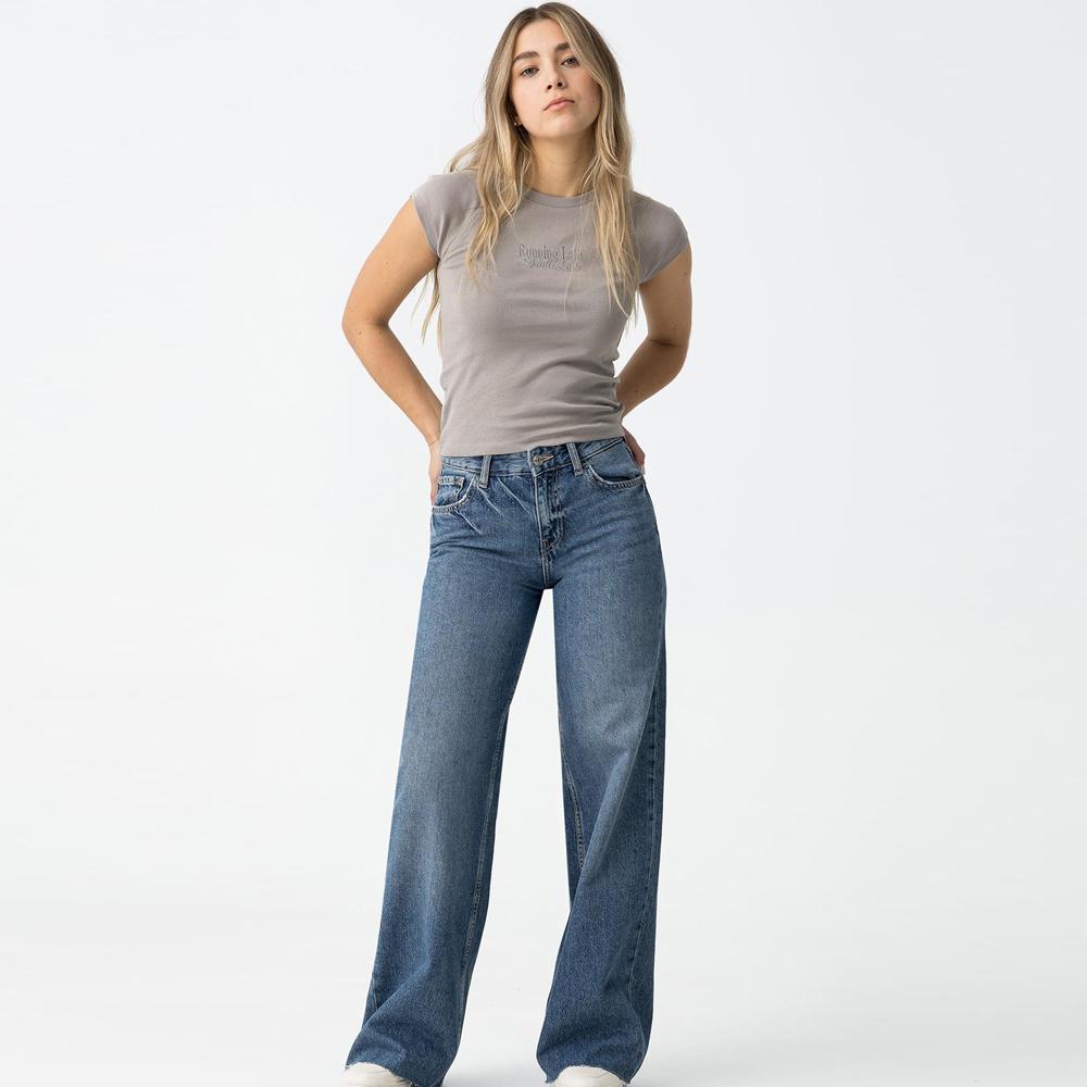 Παιδικό τζιν παντελόνι TIFFOSI κορίτσι - 2