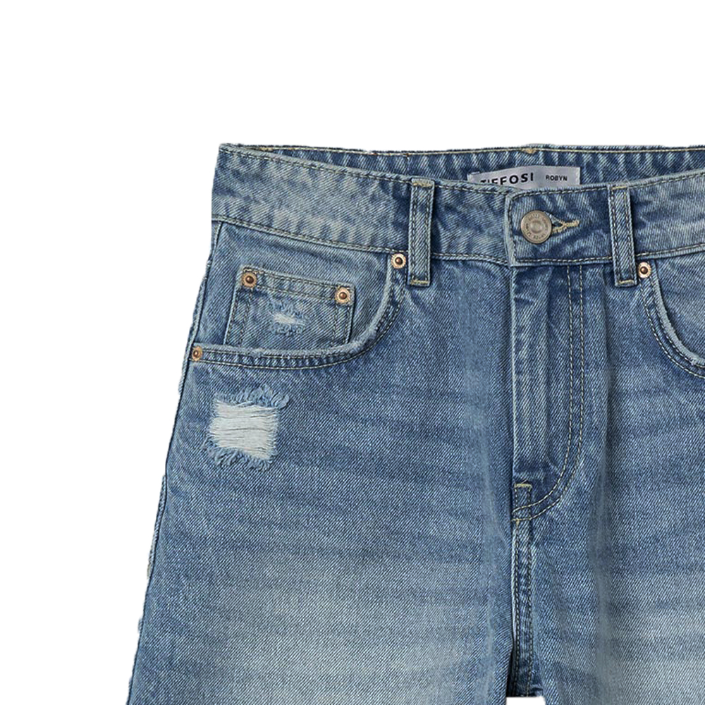 Παιδική τζιν βερμούδα TIFFOSI κορίτσι - 2