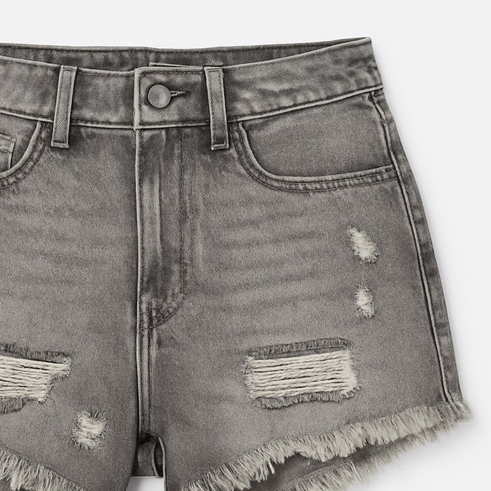 Παιδικό τζιν σόρτς TIFFOSI κορίτσι - 3