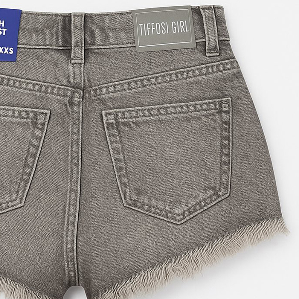 Παιδικό τζιν σόρτς TIFFOSI κορίτσι - 4