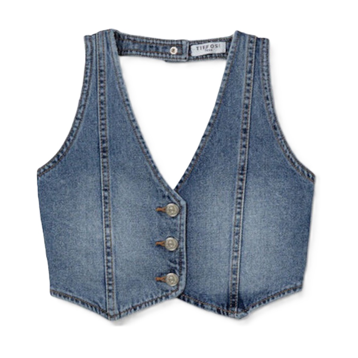 Παιδικό τζιν γιλέκο - ΜΠΛΕ