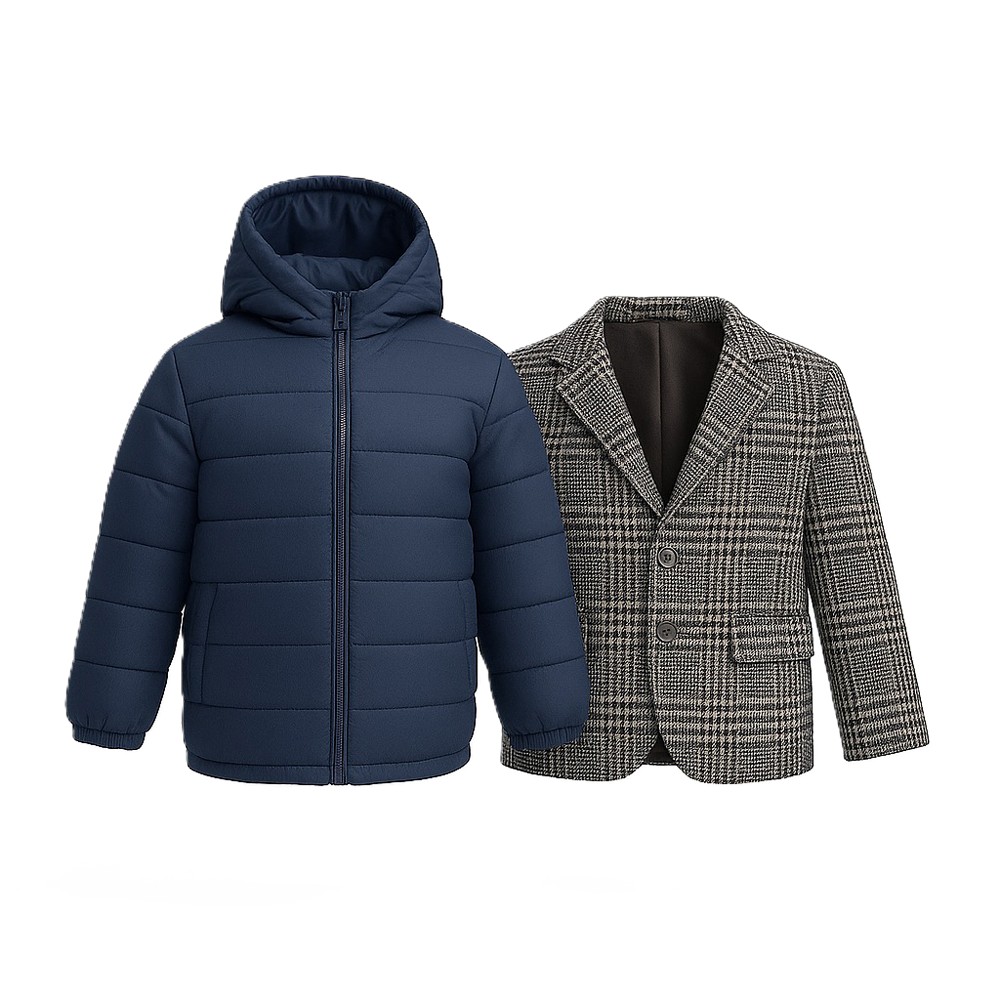 Παιδικό παλτό με κουκούλα CHICCO αγόρι - 3