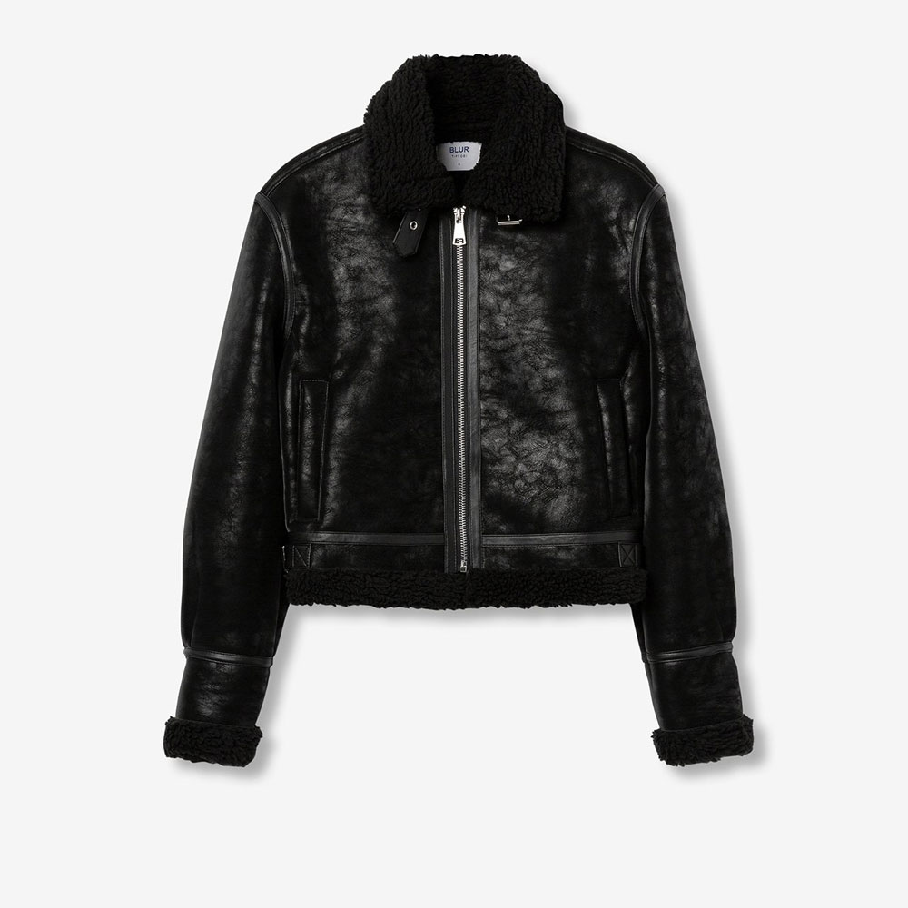 Εφηβικό μπουφάν δερματίνη TIFFOSI κορίτσι - 1