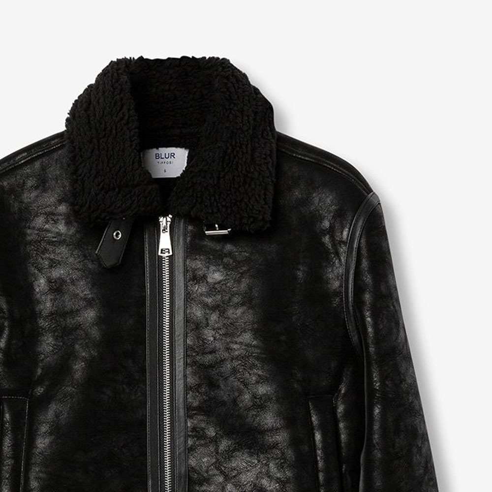 Εφηβικό μπουφάν δερματίνη TIFFOSI κορίτσι - 2