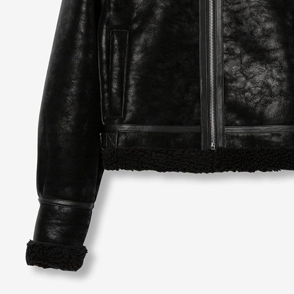 Εφηβικό μπουφάν δερματίνη TIFFOSI κορίτσι - 3