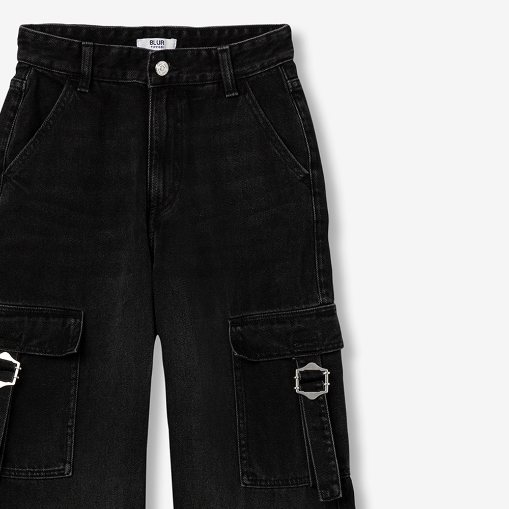 Παιδικό τζιν wide leg παντελόνι TIFFOSI κορίτσι - 2