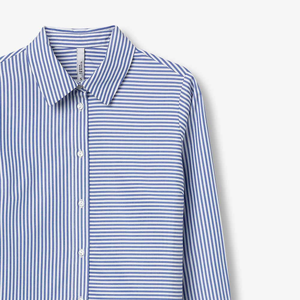 Παιδικό ριγέ crop πουκάμισο TIFFOSI κορίτσι - 2