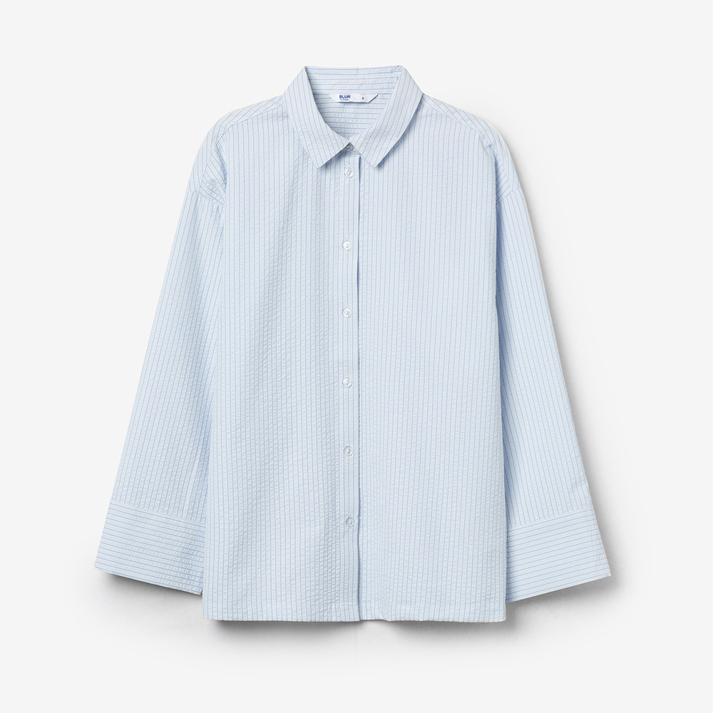 Παιδικό ριγέ πουκάμισο TIFFOSI αγόρι - ΓΑΛΑΖΙΟ