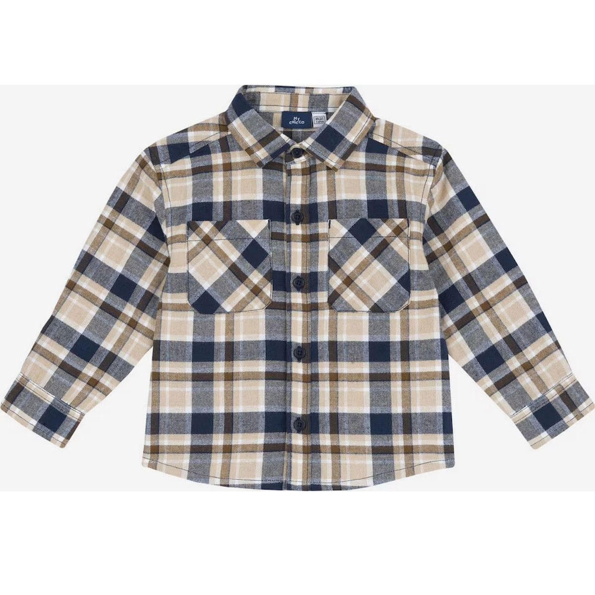 Παιδικό καρό πουκάμισο CHICCO αγόρι - ΜΠΕΖ