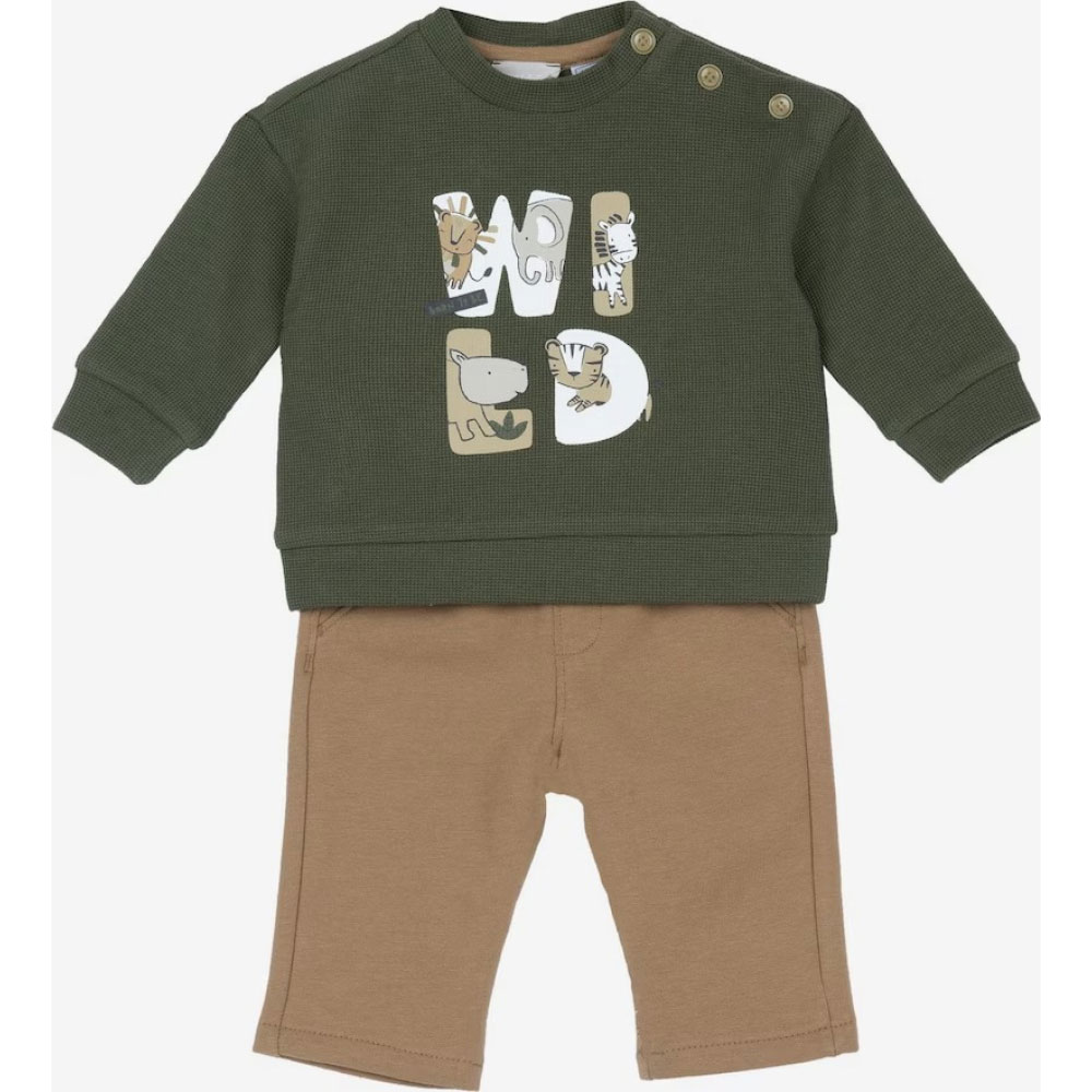 Βρεφικό σετ με φόρμα CHICCO αγόρι - ΠΡΑΣΙΝΟ