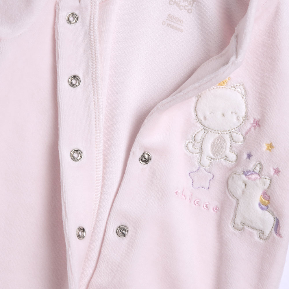Βρεφικό βελουτέ φορμάκι CHICCO κορίτσι - 2
