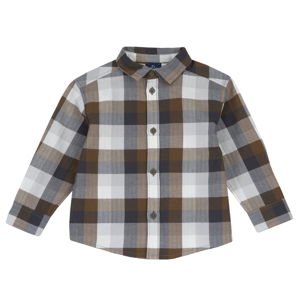 Παιδικό καρό πουκάμισο CHICCO αγόρι - ΚΑΦΕ