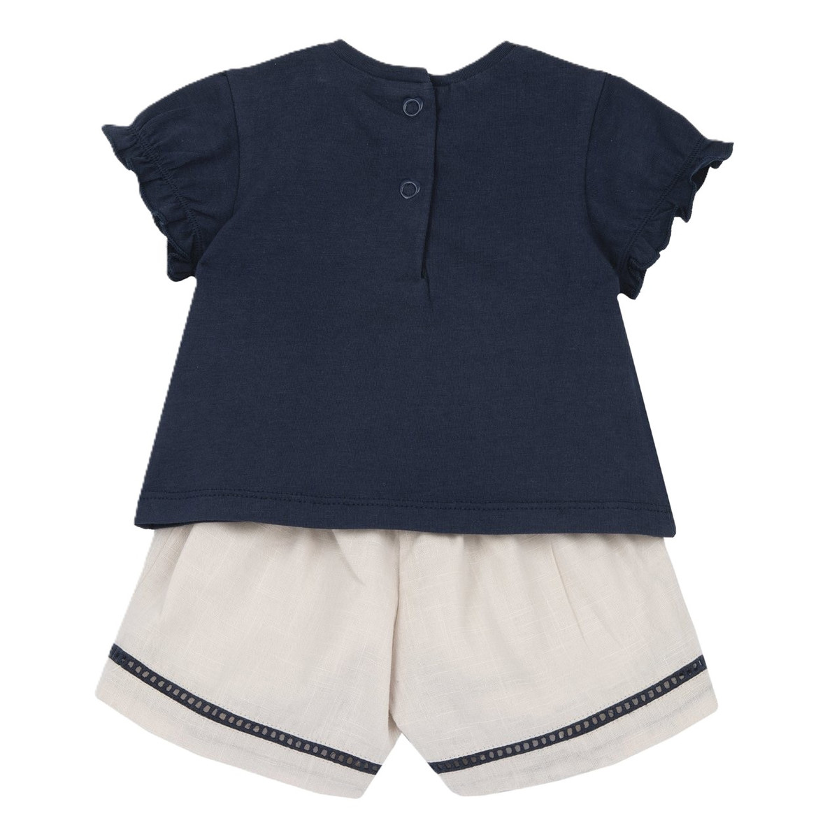 Βρεφικό σετ με σόρτς CHICCO κορίτσι - 2