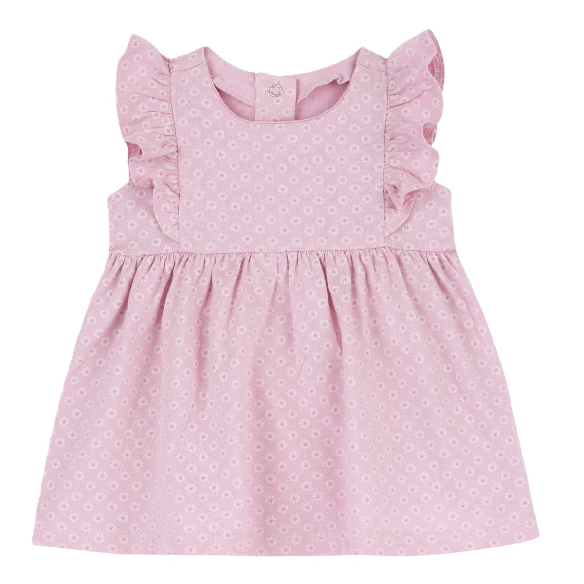 Βρεφικό φόρεμα CHICCO κορίτσι - ΡΟΖ