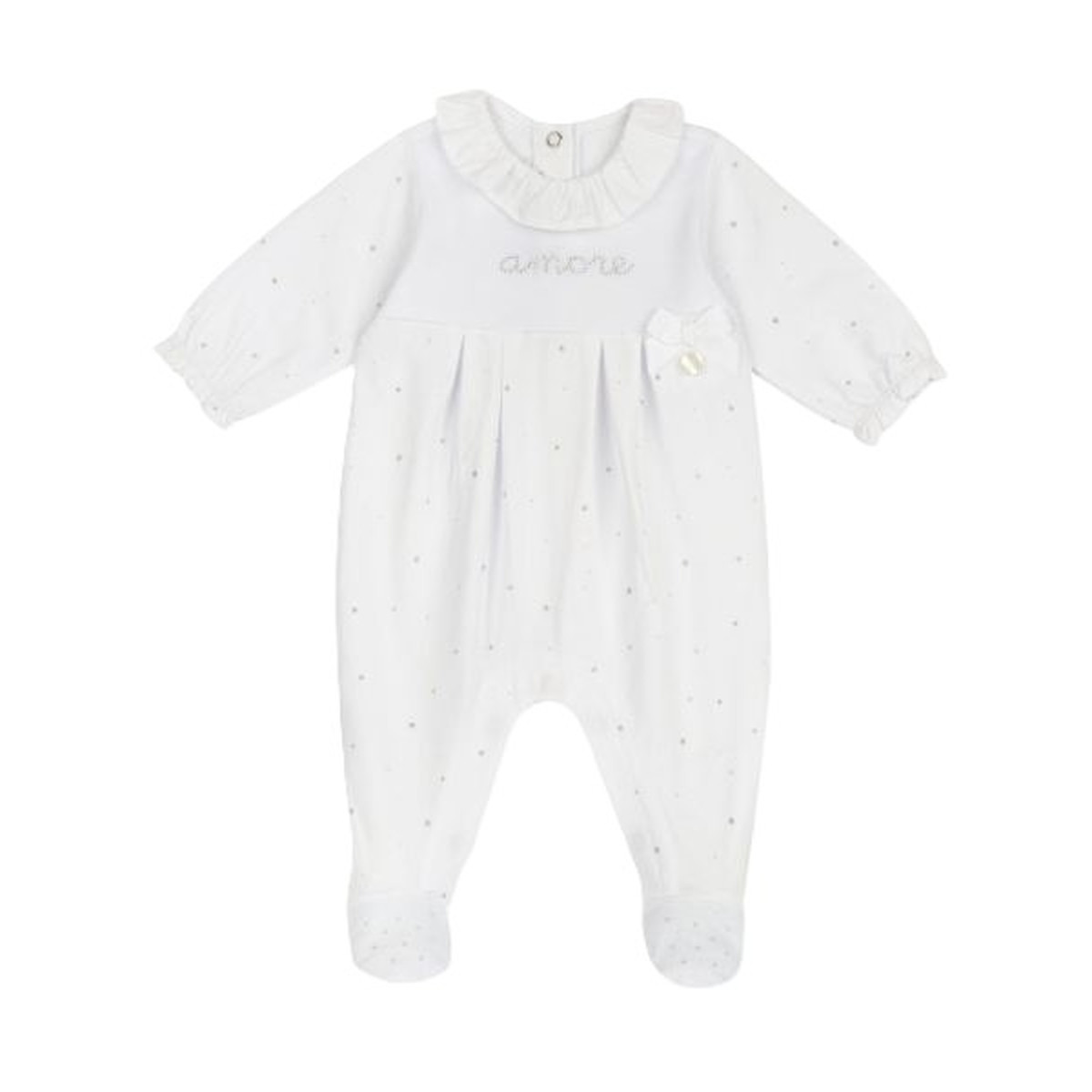 Βρεφικό φορμάκι CHICCO κορίτσι - ΛΕΥΚΟ