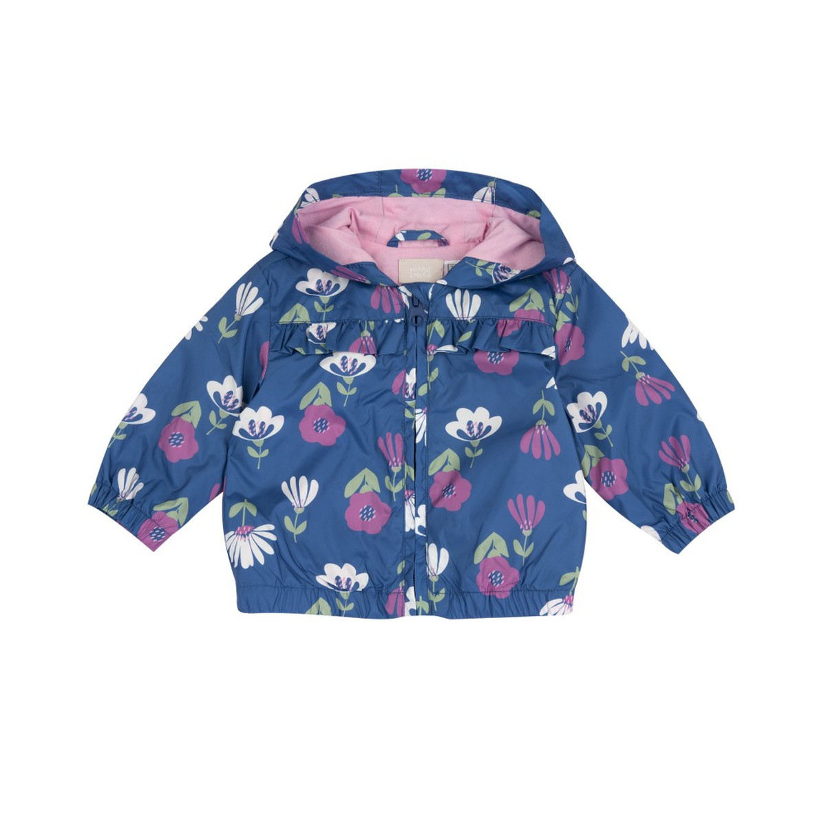 Παιδικό παλτό εποχής CHICCO κορίτσι - ΜΠΛΕ