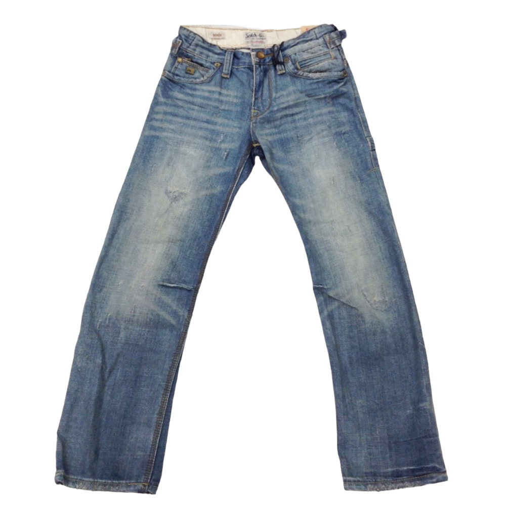 Τζιν παντελόνι SCOTCH & SODA - ΜΠΛΕ