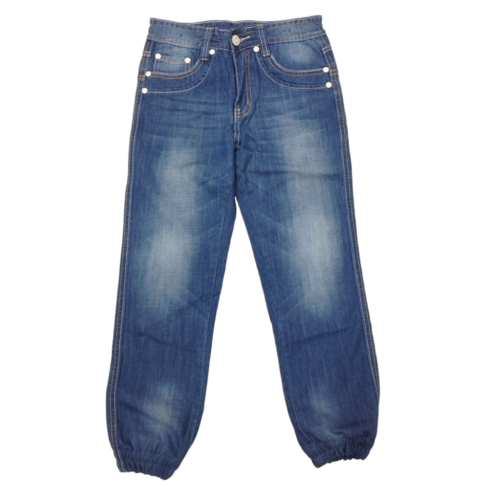 Παιδικό τζιν παντελόνι SEVEN ELEVEN αγόρι - ΜΠΛΕ