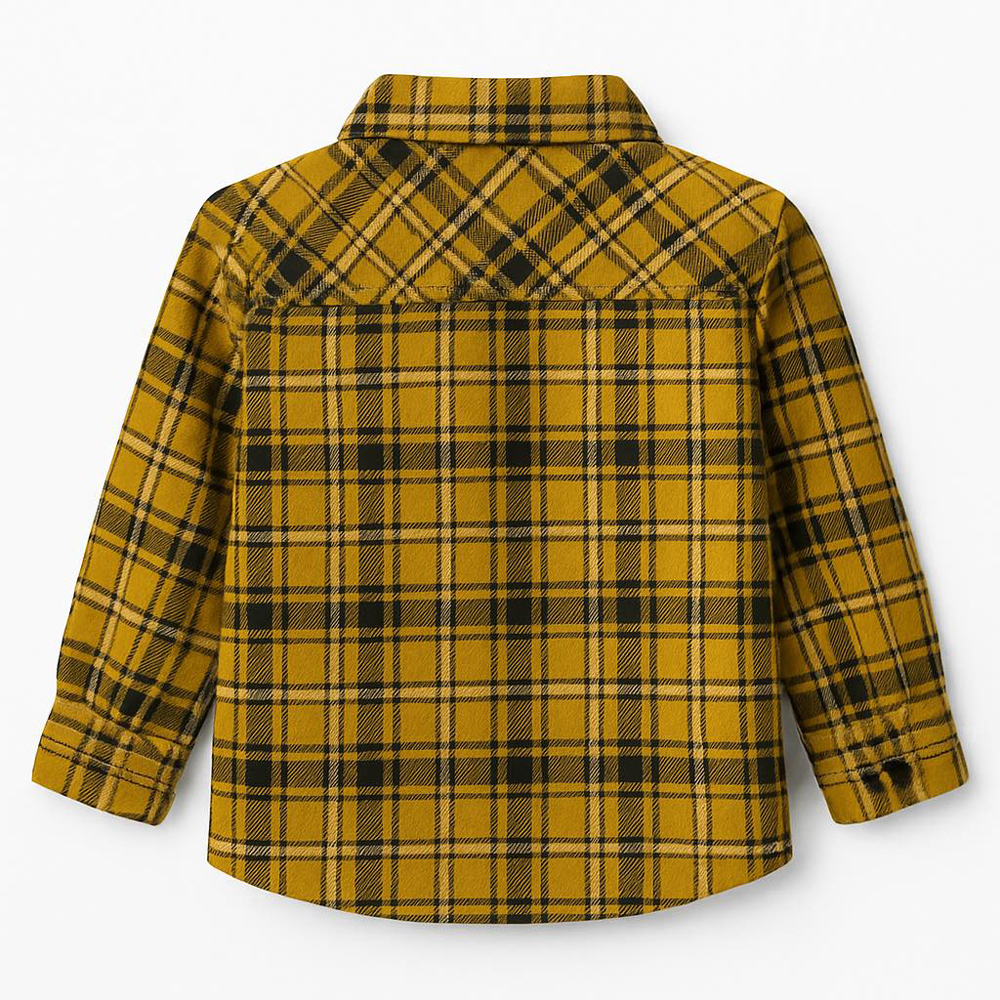 Βρεφικό καρό πουκάμισο NEW COLLEGE αγόρι - 2