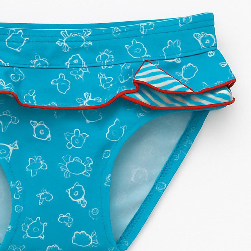 Βρεφικό μαγιό μονοκίνι BEACHWEAR κορίτσι - 3