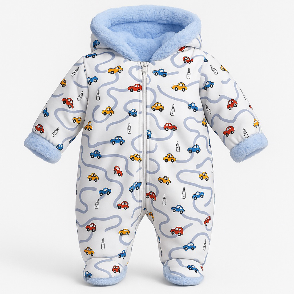 Βρεφικό φορμάκι εξόδου STORY BABY αγόρι - ΓΑΛΑΖΙΟ