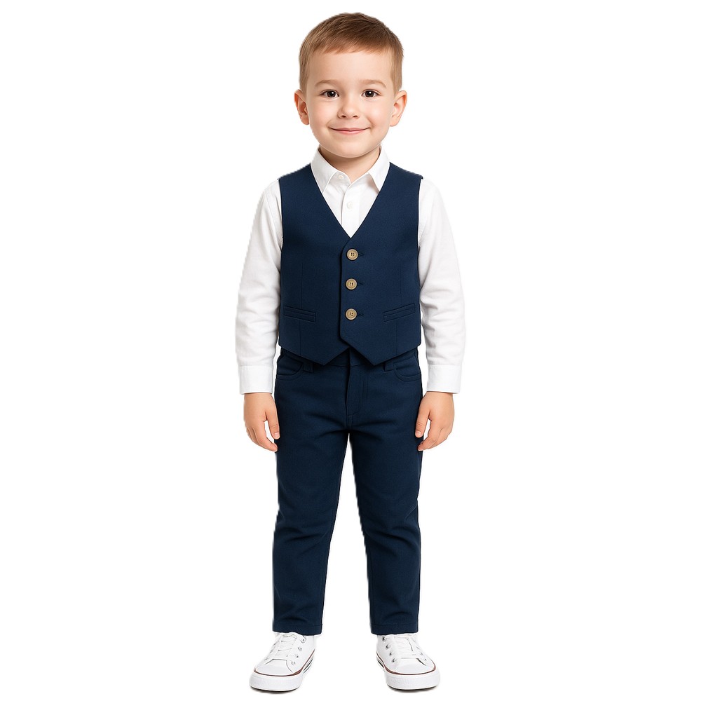 Παιδικό σετ γιλέκο με παντελόνι SEVEN ELEVEN αγόρι - 3