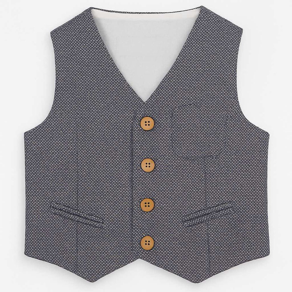 Παιδικό γιλέκο SEVEN ELEVEN αγόρι - ΓΚΡΙ