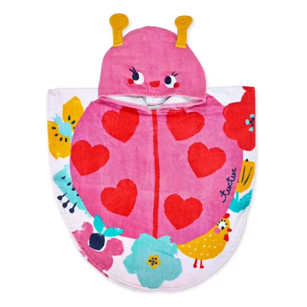 Πετσέτα θαλάσσης με κουκούλαTUC TUC - ΦΟΥΞΙΑ